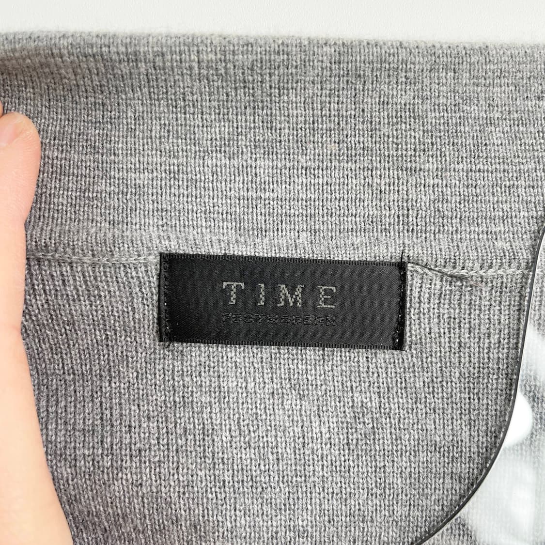 D2 TIME 타임 니트 스웨터 100사이즈 상품이미지4
