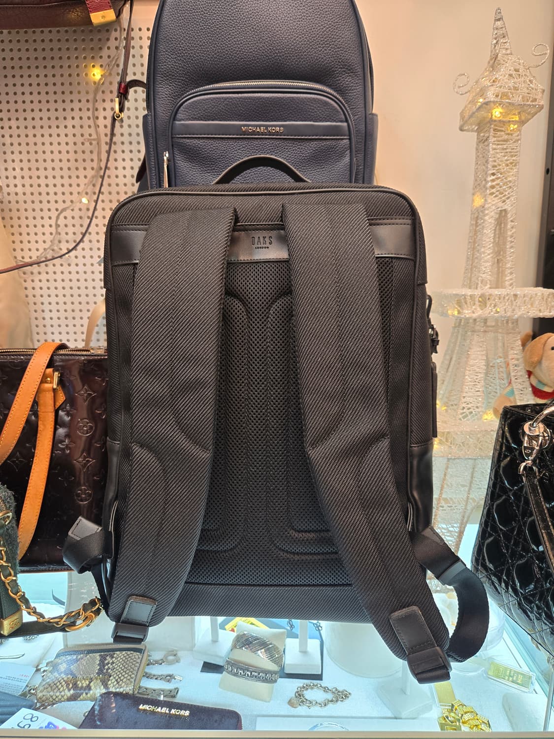 DAKS 런던 블랙 비즈니스/캐주얼 백팩 (남성용) -  상품이미지2