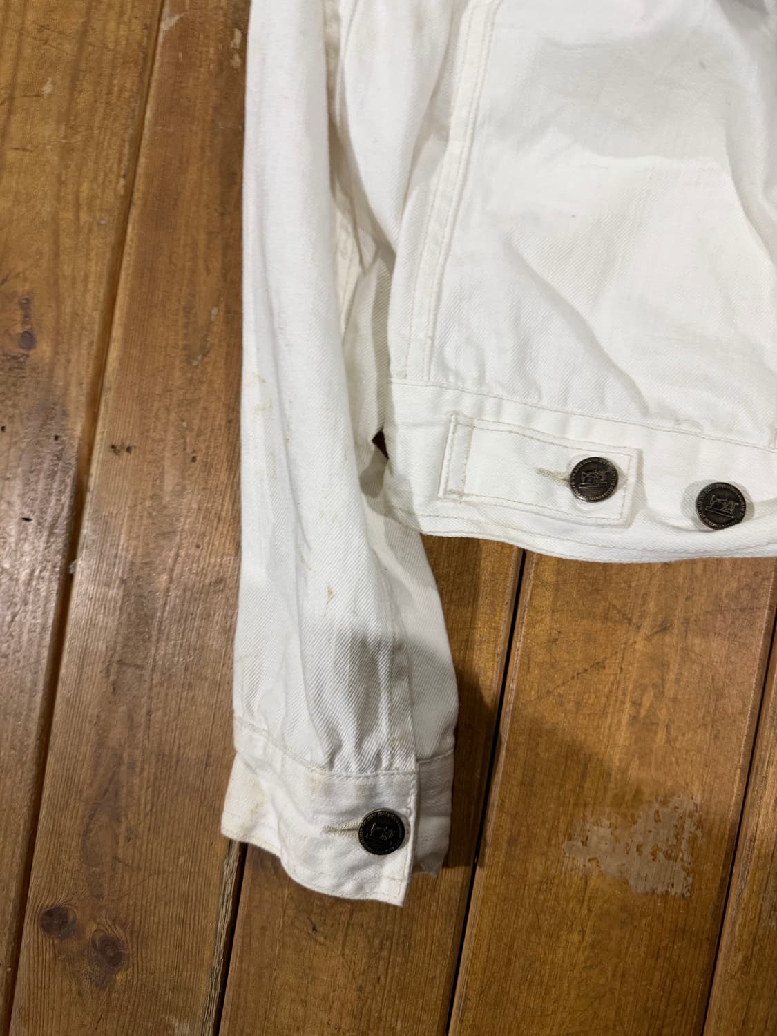 아이보리 데님자켓 상품이미지7