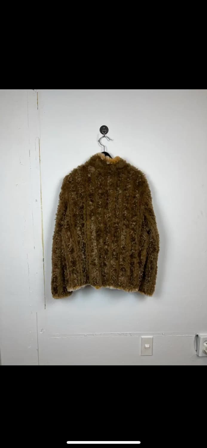 M 발망 브라운 래빗퍼 리버시블 자켓 상품이미지2