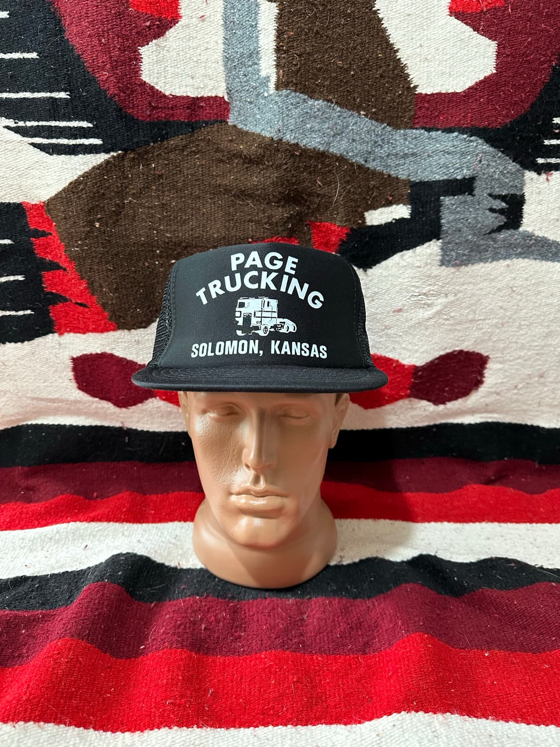[빈티지] •Vintage Page Trucker Cap .8 상품이미지1