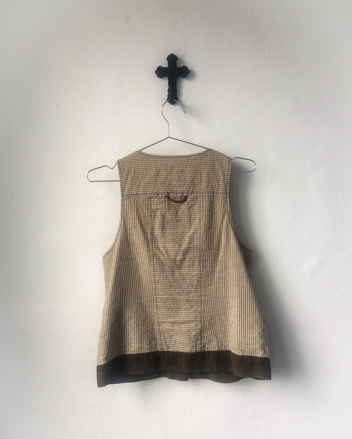 Stripe pattern vest 상품이미지3