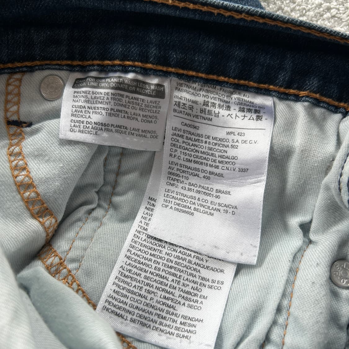 리바이스 청바지 데님 펜츠 511 32 상품이미지4