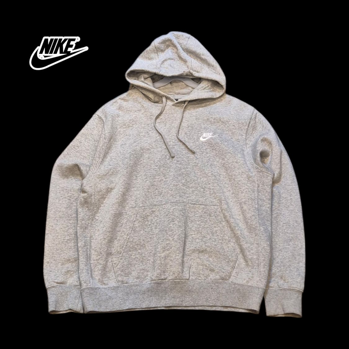 M 나이키 그레이 후드 상품이미지1