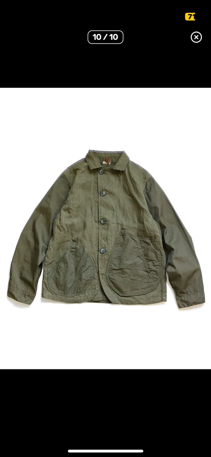 Linen chino x gabba 링고맨 커버올 상품이미지6