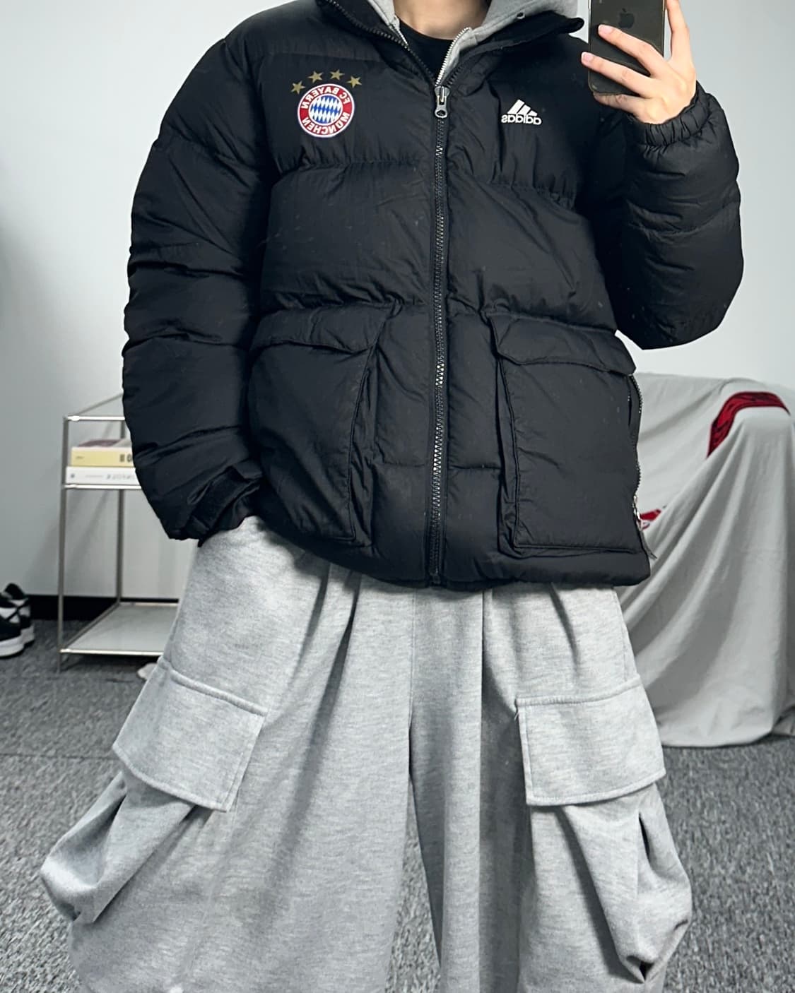 아디다스 바이에른 뮌헨 패딩 105 상품이미지4
