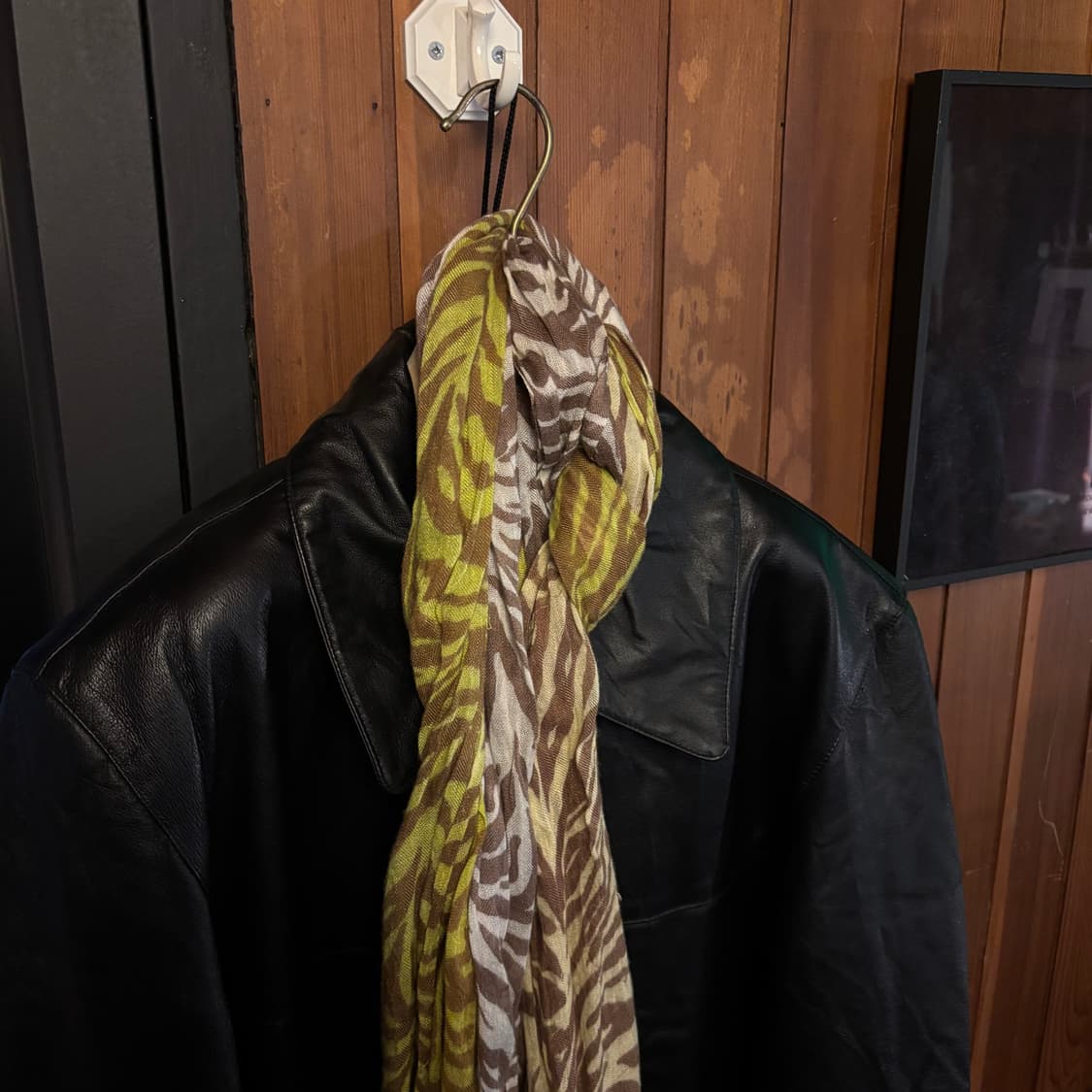 vtg mixed pattern scarf 상품이미지3