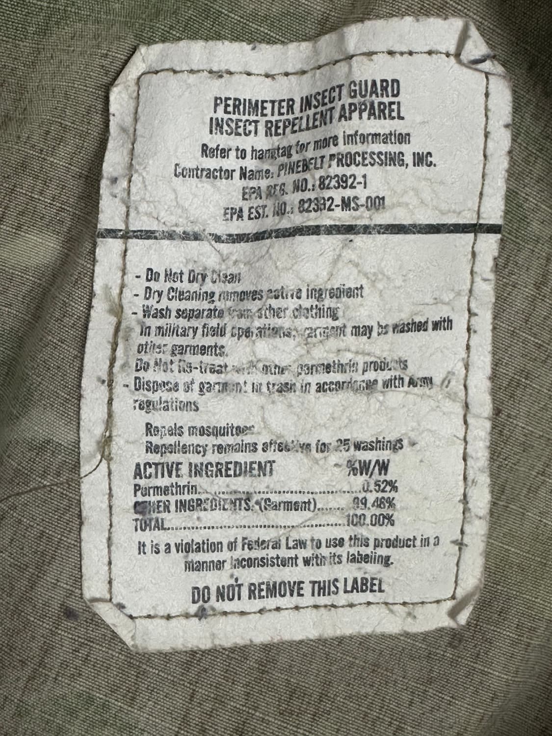 미군 OCP 멀티캠 전투복 상의 (M/L) (L) 상품이미지9