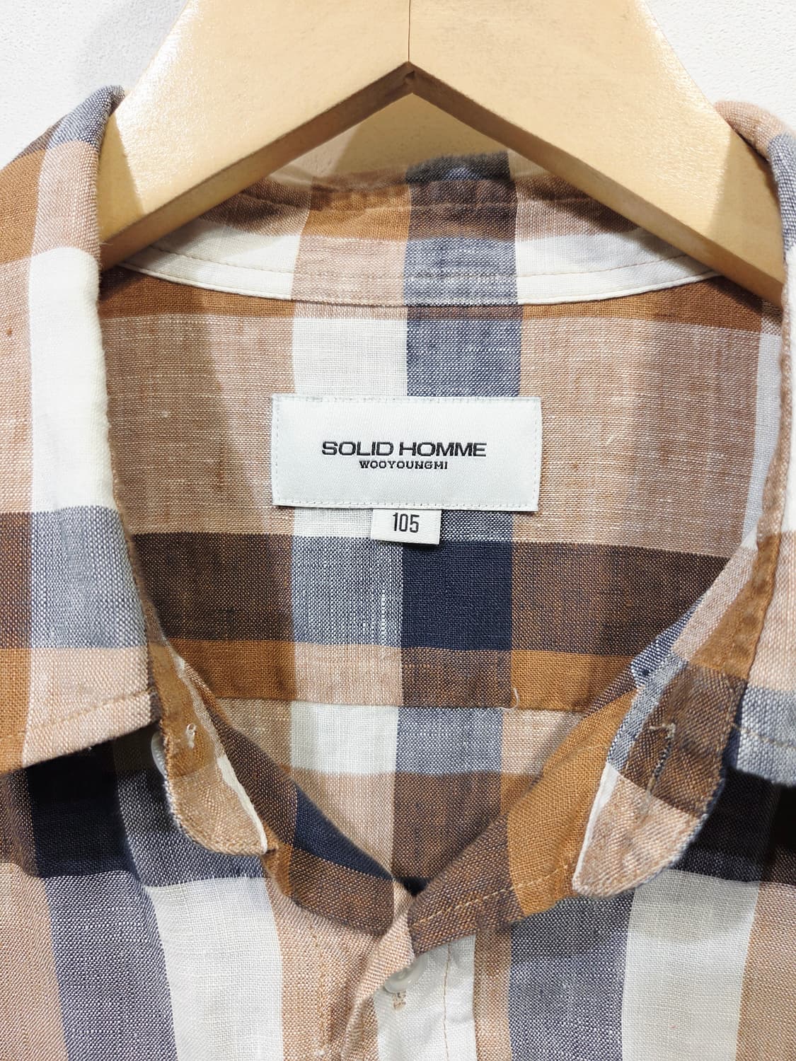 솔리드옴므 우영미. 여자 린넨 셔츠_105 상품이미지7