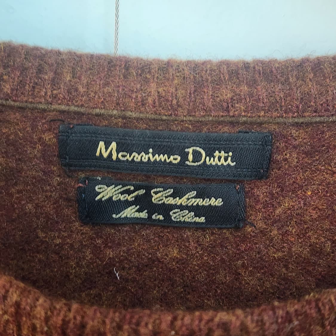 마시모두띠 브라운 캐시미어 니트 상품이미지2