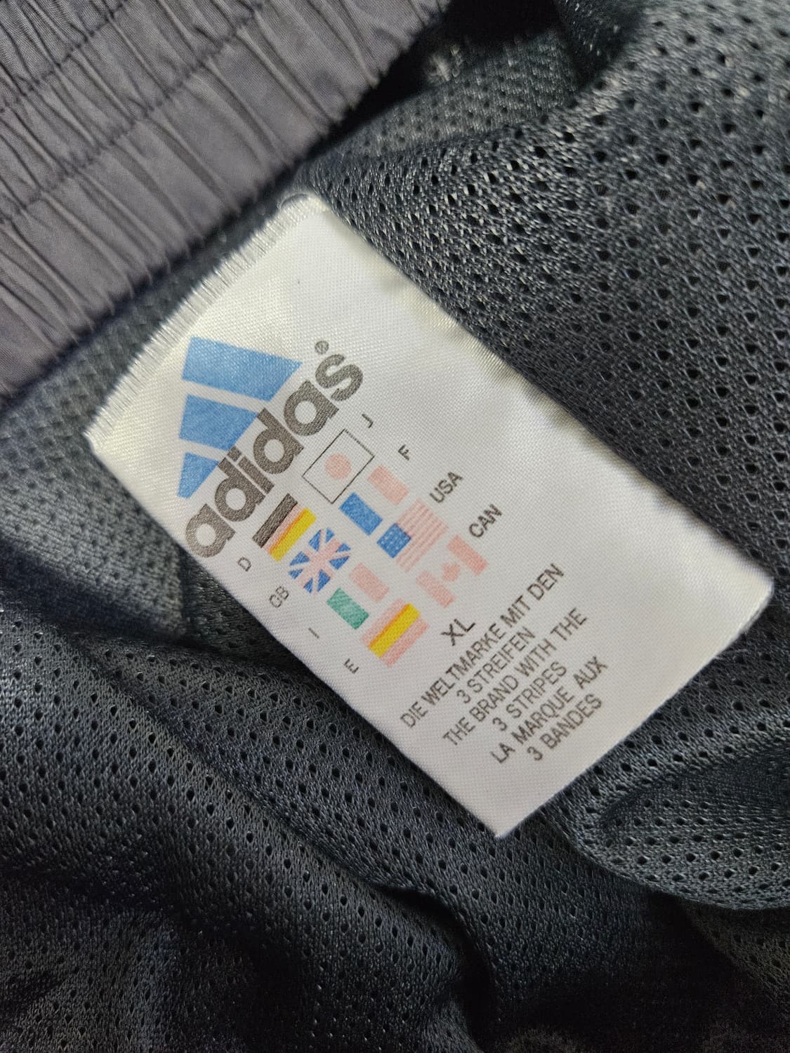 아디다스 90s 올드스쿨 바람막이 자켓 100 상품이미지3