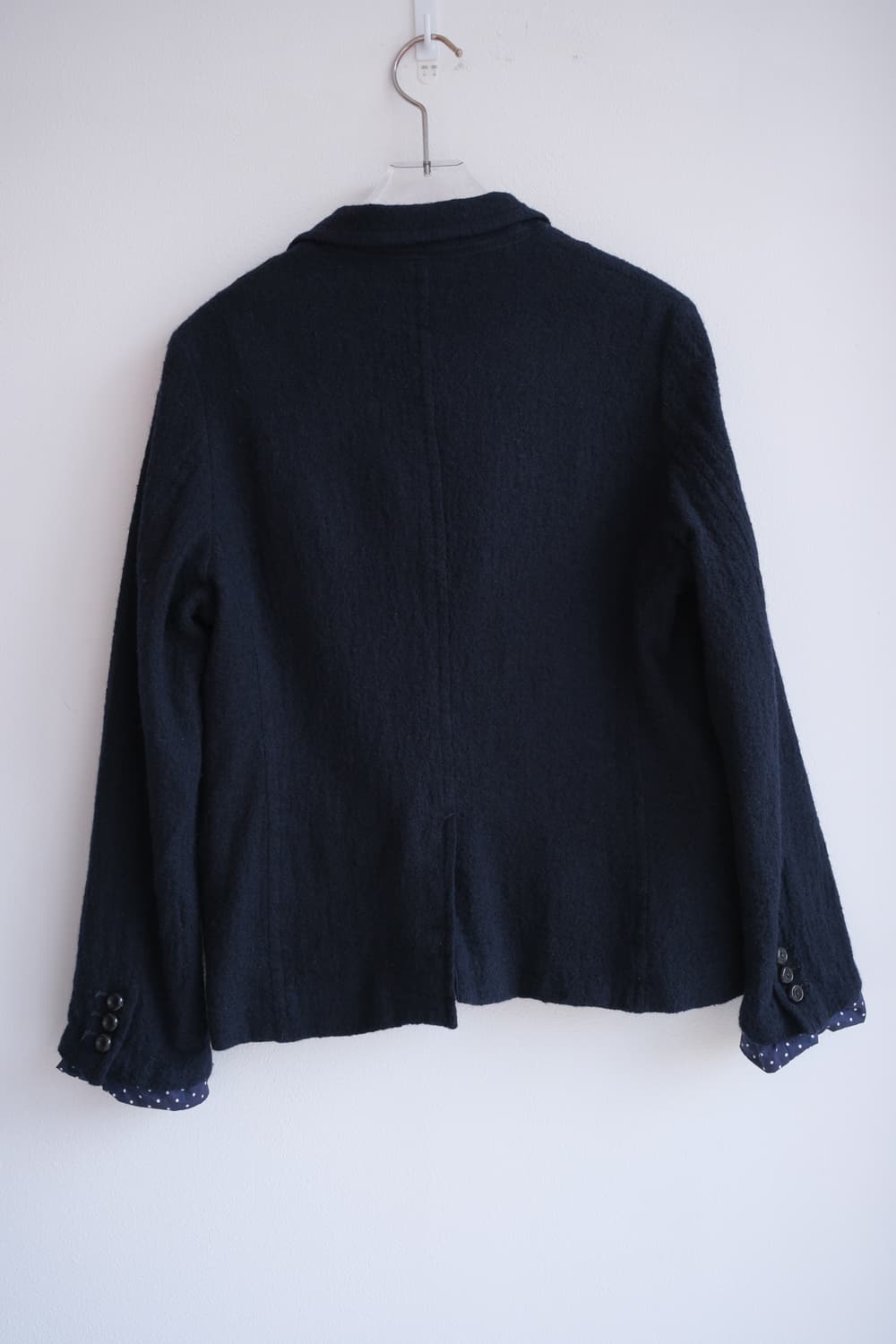 Shurunken wool dot lining wool jacket 상품이미지9