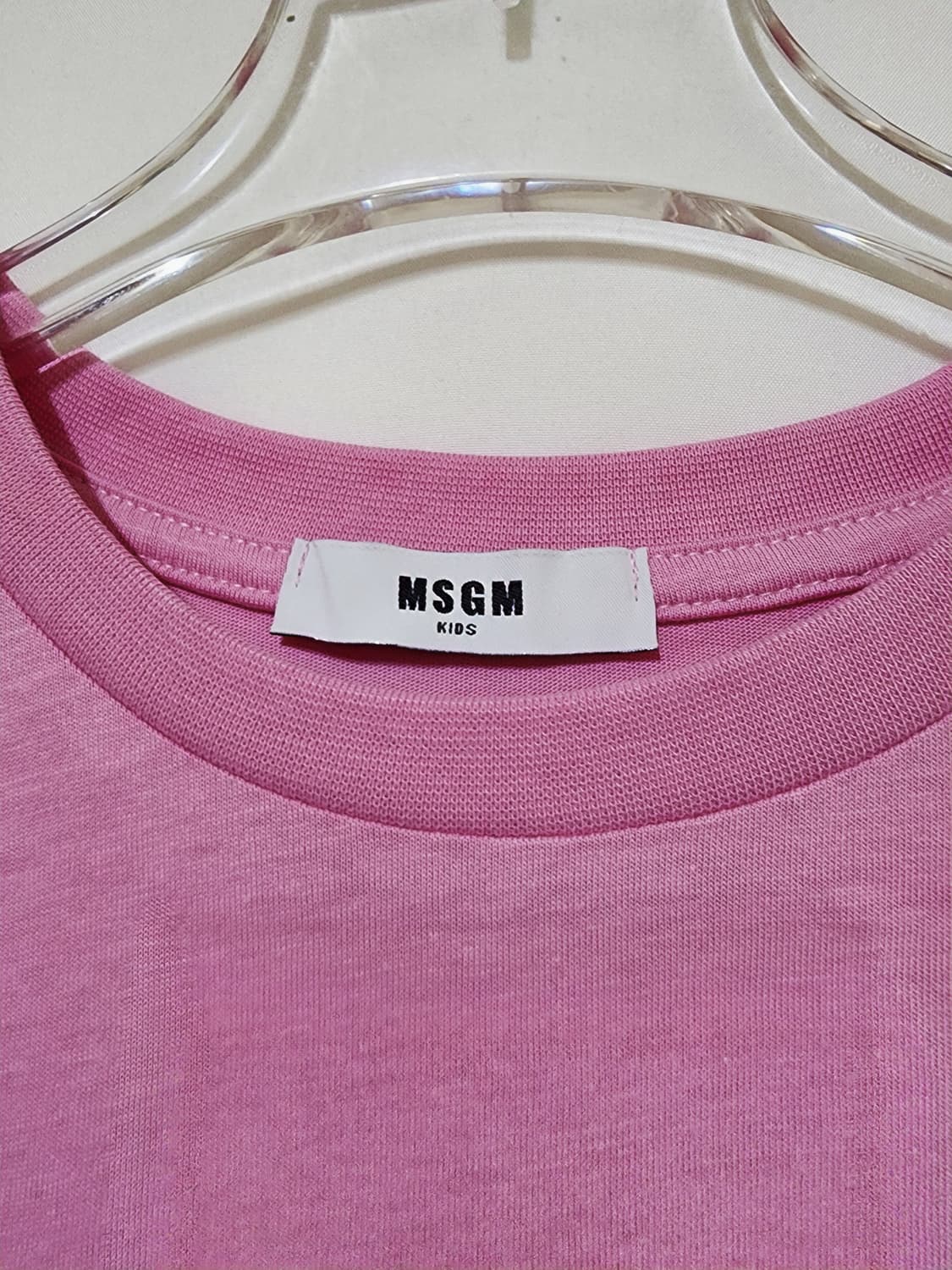 MSGM 키즈 로고 반팔티 상품이미지5