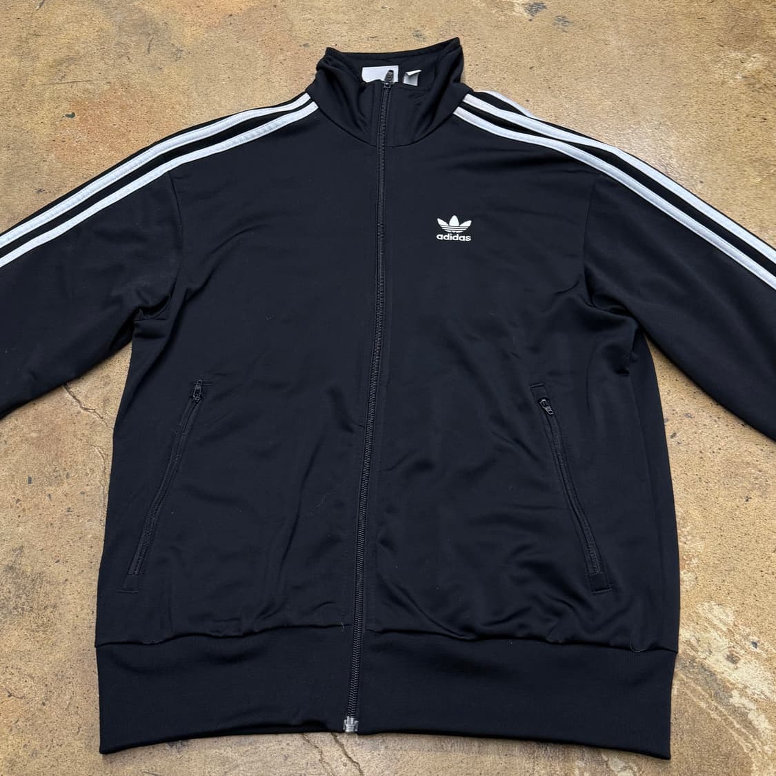 [정품/L] 아디다스 삼선 트랙탑 블랙 져지 b16 상품이미지3