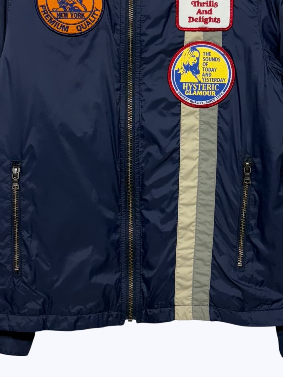 HYSTERIC GLAMOUR nylon patch racing jack 상품이미지4