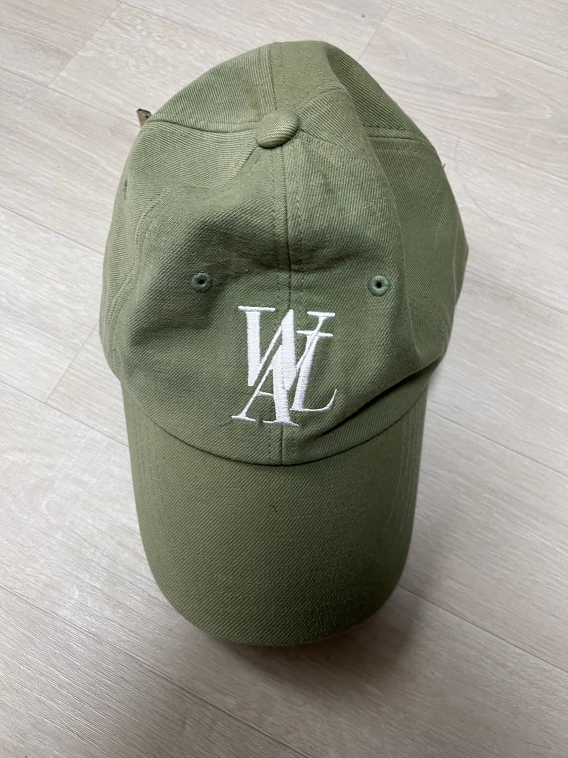 우알롱 그린 모자 M사이즈 상품이미지1