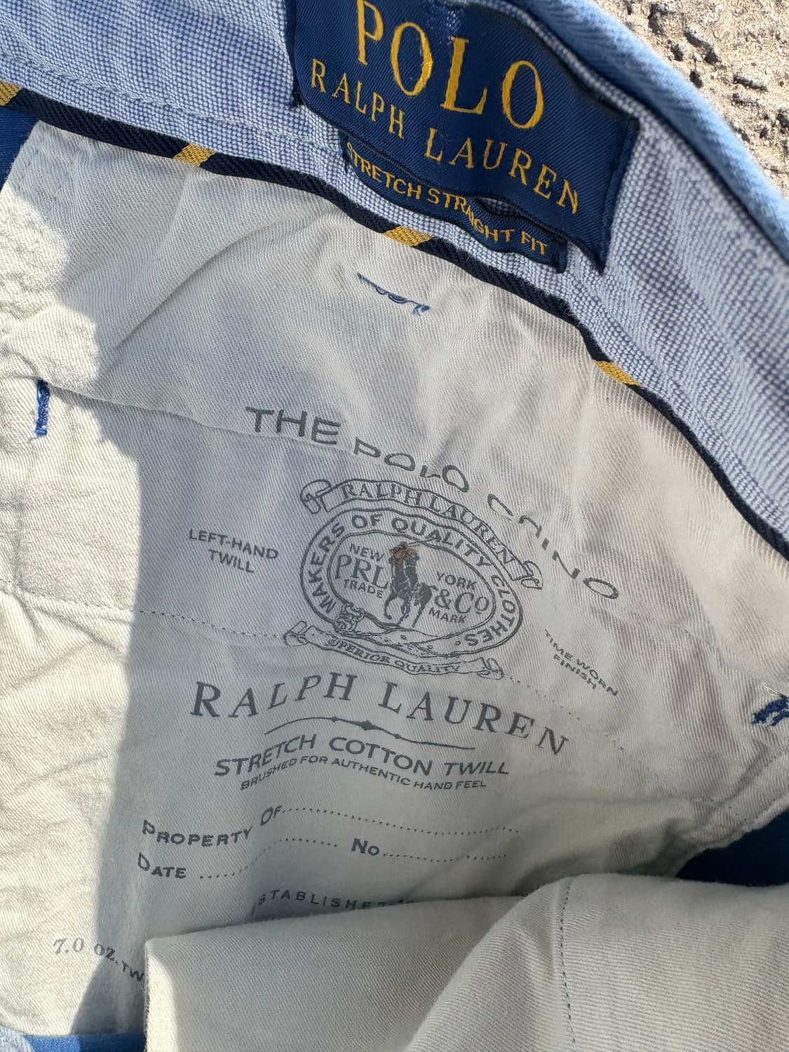 폴로 랄프로렌 치노팬츠 데드스탁 B92 상품이미지6