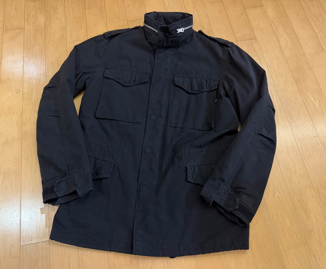 [알파인더스트리] M65 필드 자켓 블랙 (내피포함) 상품이미지1