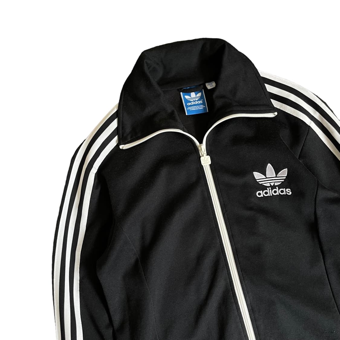 아디다스 파이어버드 블랙 삼선 져지 트랙탑 자켓 100 상품이미지3