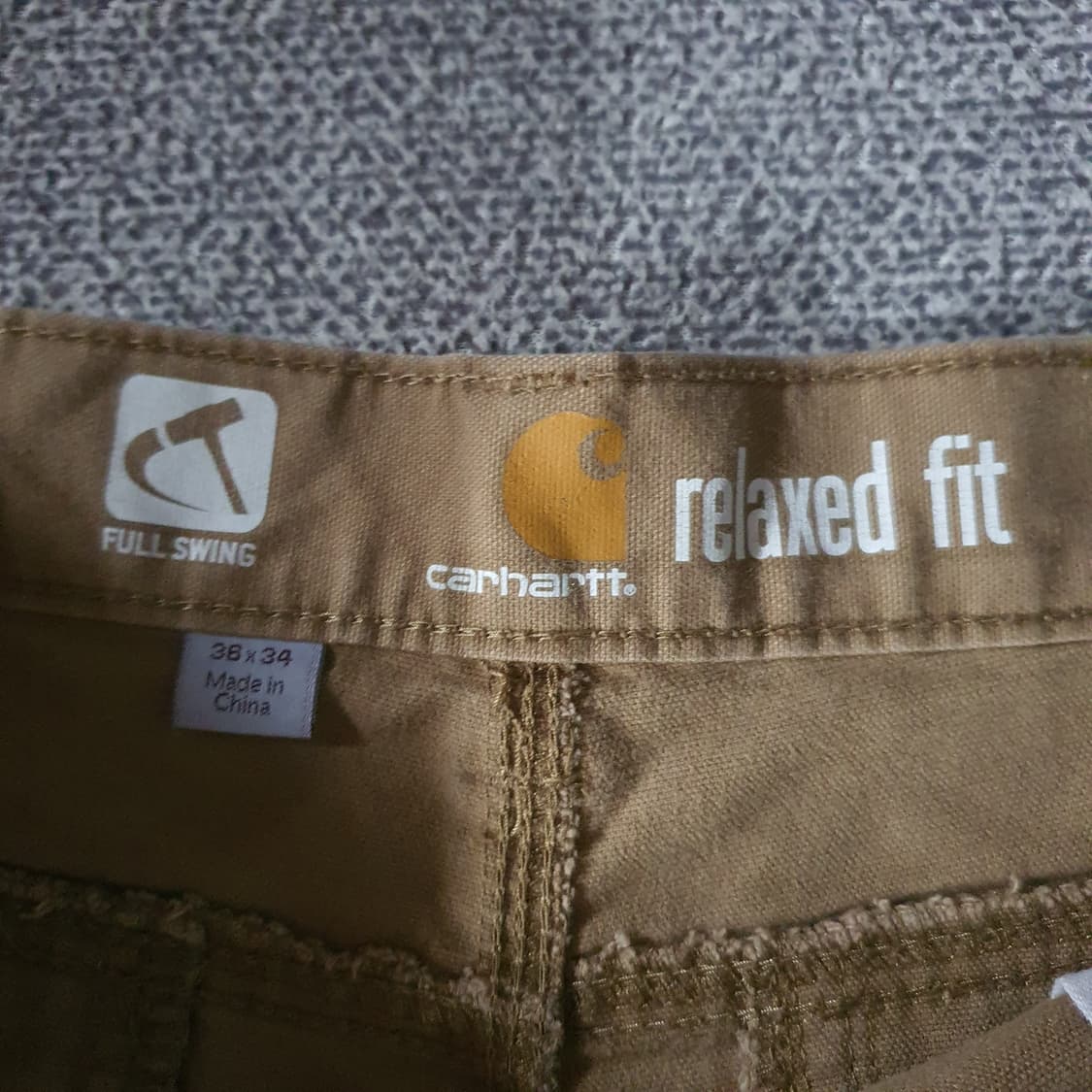 칼하트  풀 스윙 크라이더 던가리 팬츠 2.0 no.75 상품이미지5