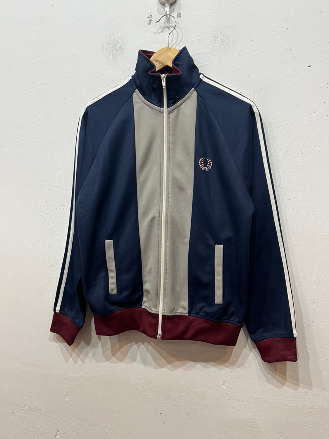 프레드페리 트랙탑 져지 Made in Portugal 상품이미지1