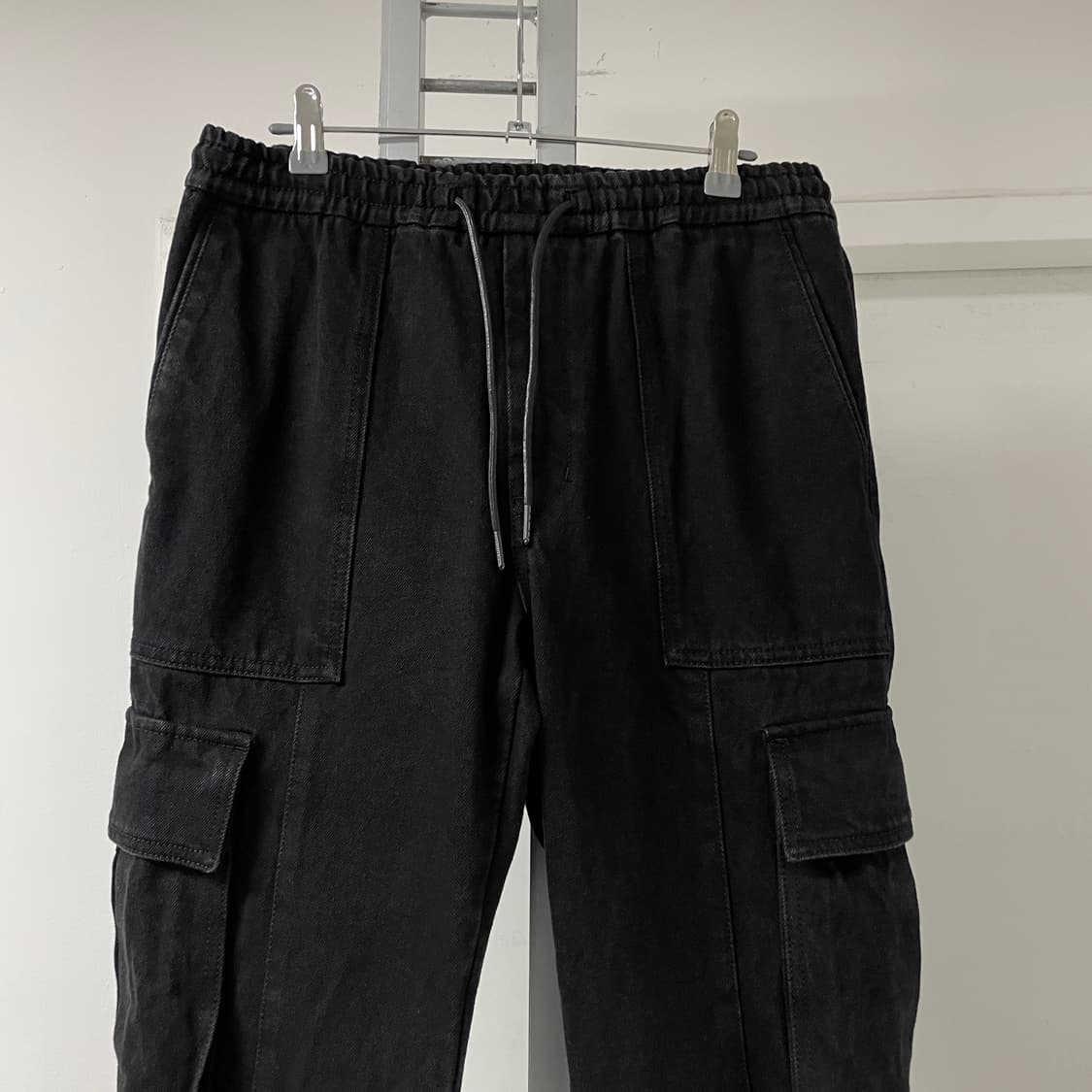 2022 준지 흑청 카고 조거 팬츠 44 상품이미지2