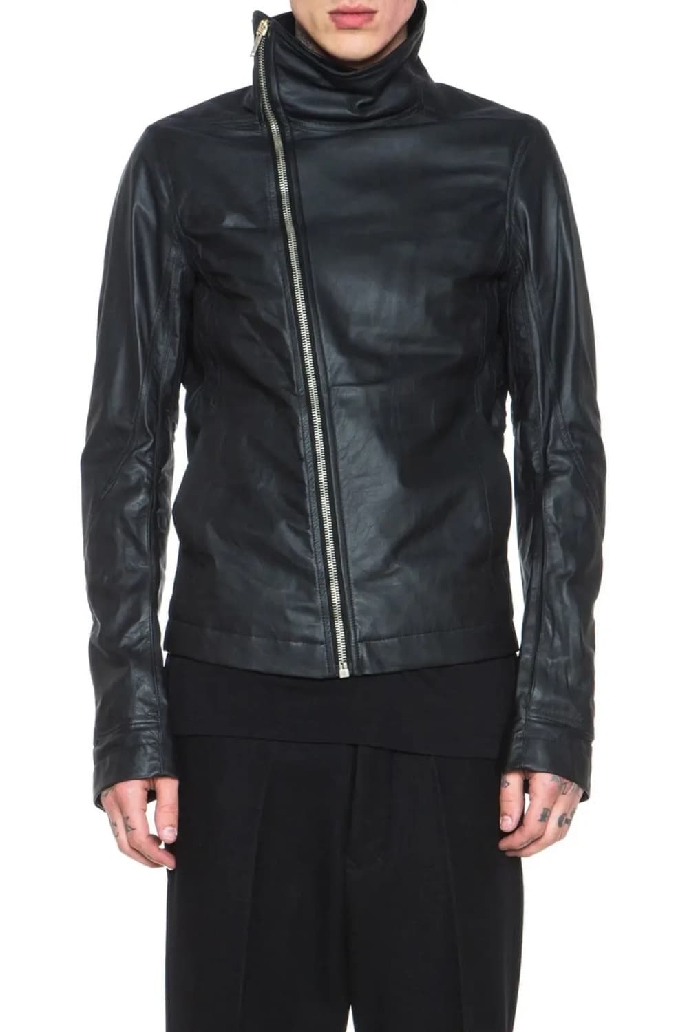 릭오웬스 13FW 바우하우스 몰리노 레더 자켓 상품이미지7