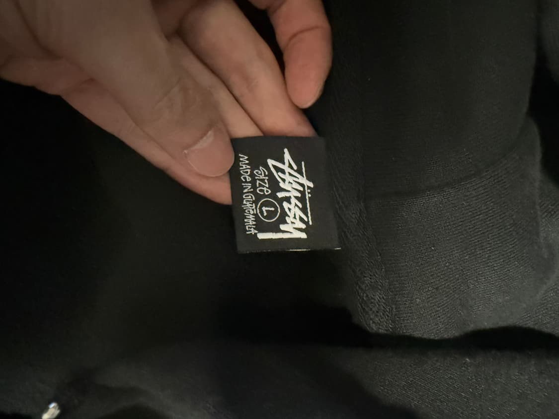 L사이즈 스투시 스탁 서울 후드집업 블랙 2023 상품이미지4