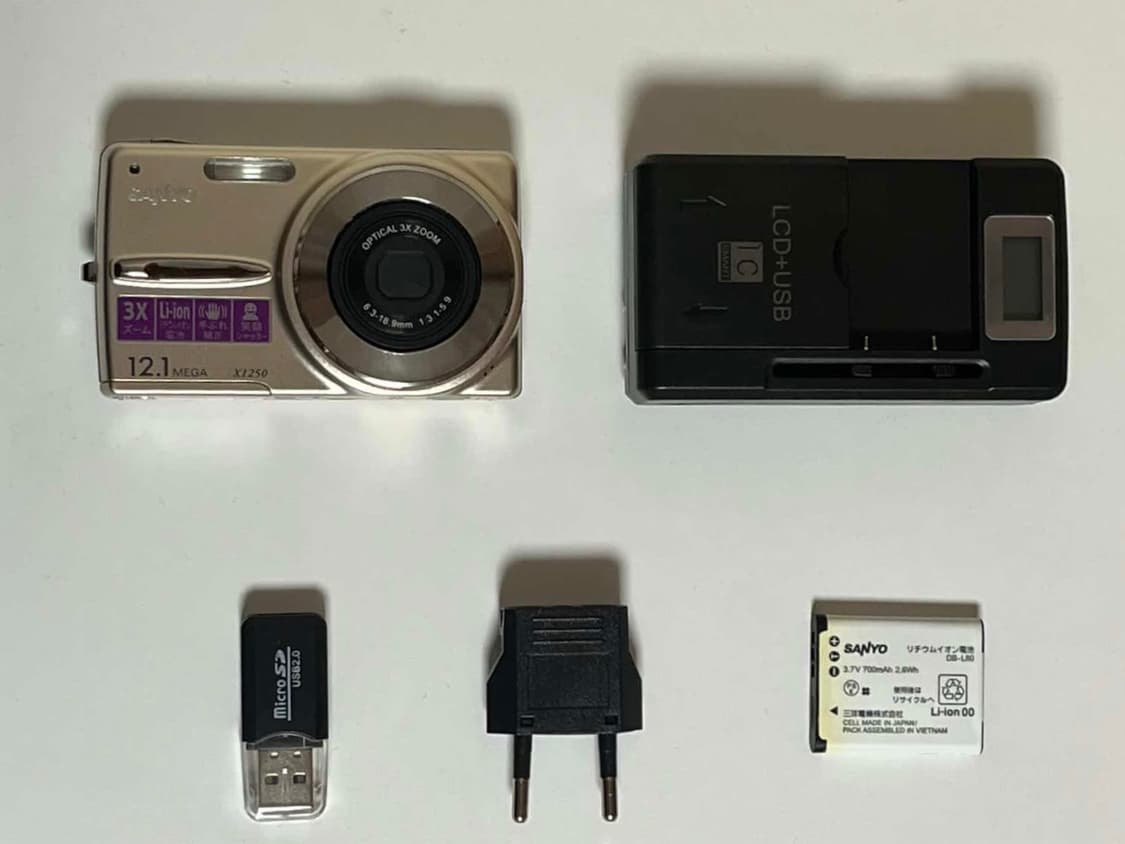 산요 SANYO DSC-X1250 디지털카메라 상품이미지2