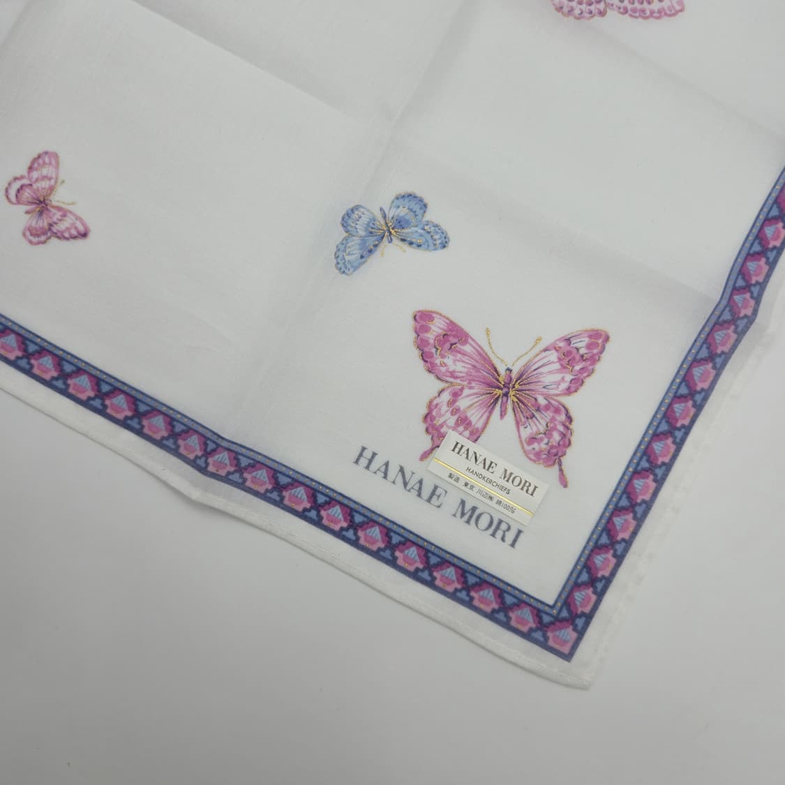 Hanae Mori 하나에 모리 손수건 스카프 BF9688-0676-12 상품이미지5