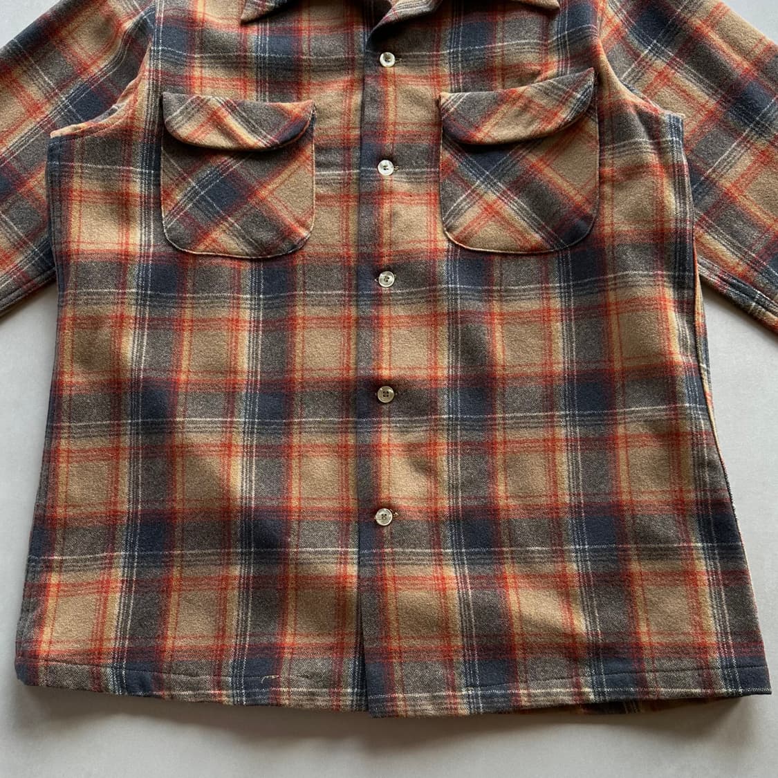[M]펜들턴 70s USA 옴브레 플란넬 셔츠 상품이미지5