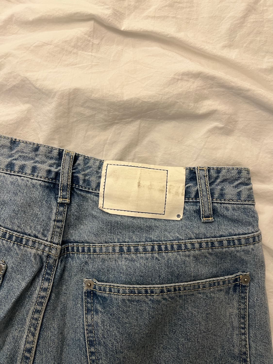 워시드 더블니 팬츠 L [32] [구시즌] 상품이미지3