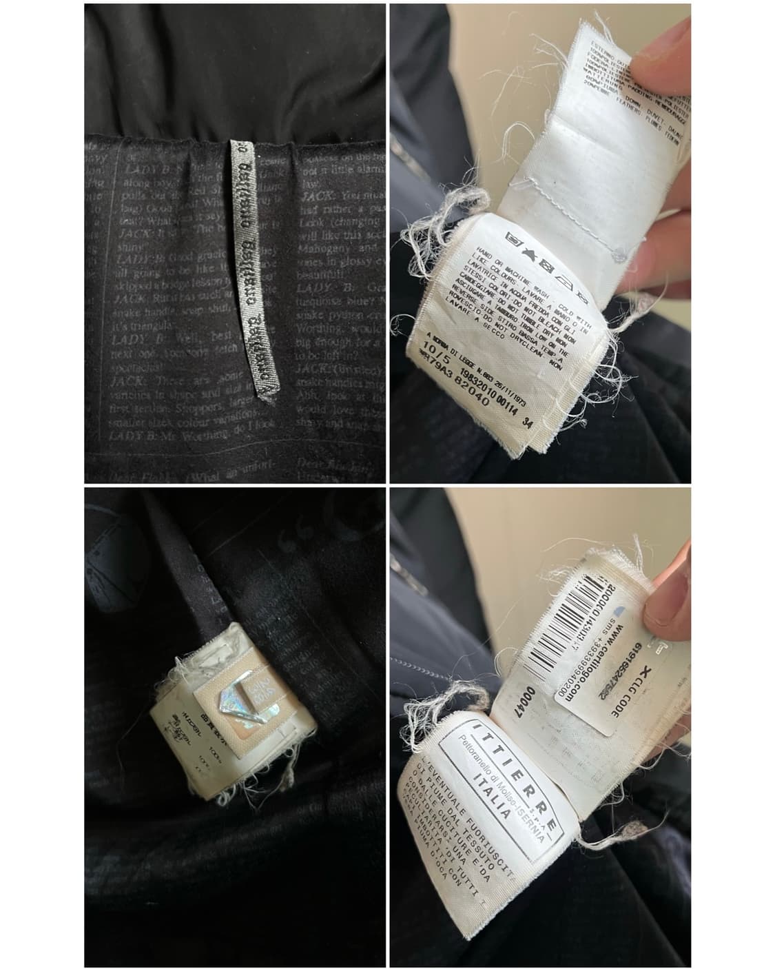 2000s John Galliano Studs Long Padding 상품이미지8