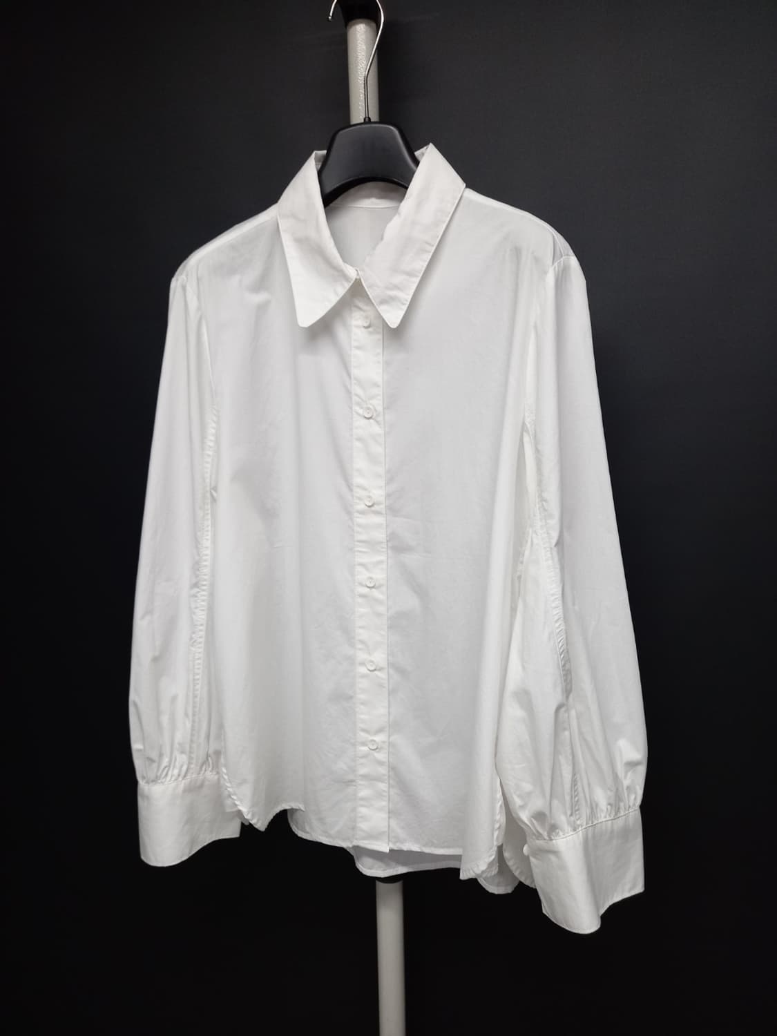 폴앤조 화이트 춘추 얇은 남방블라우스 77 상품이미지3