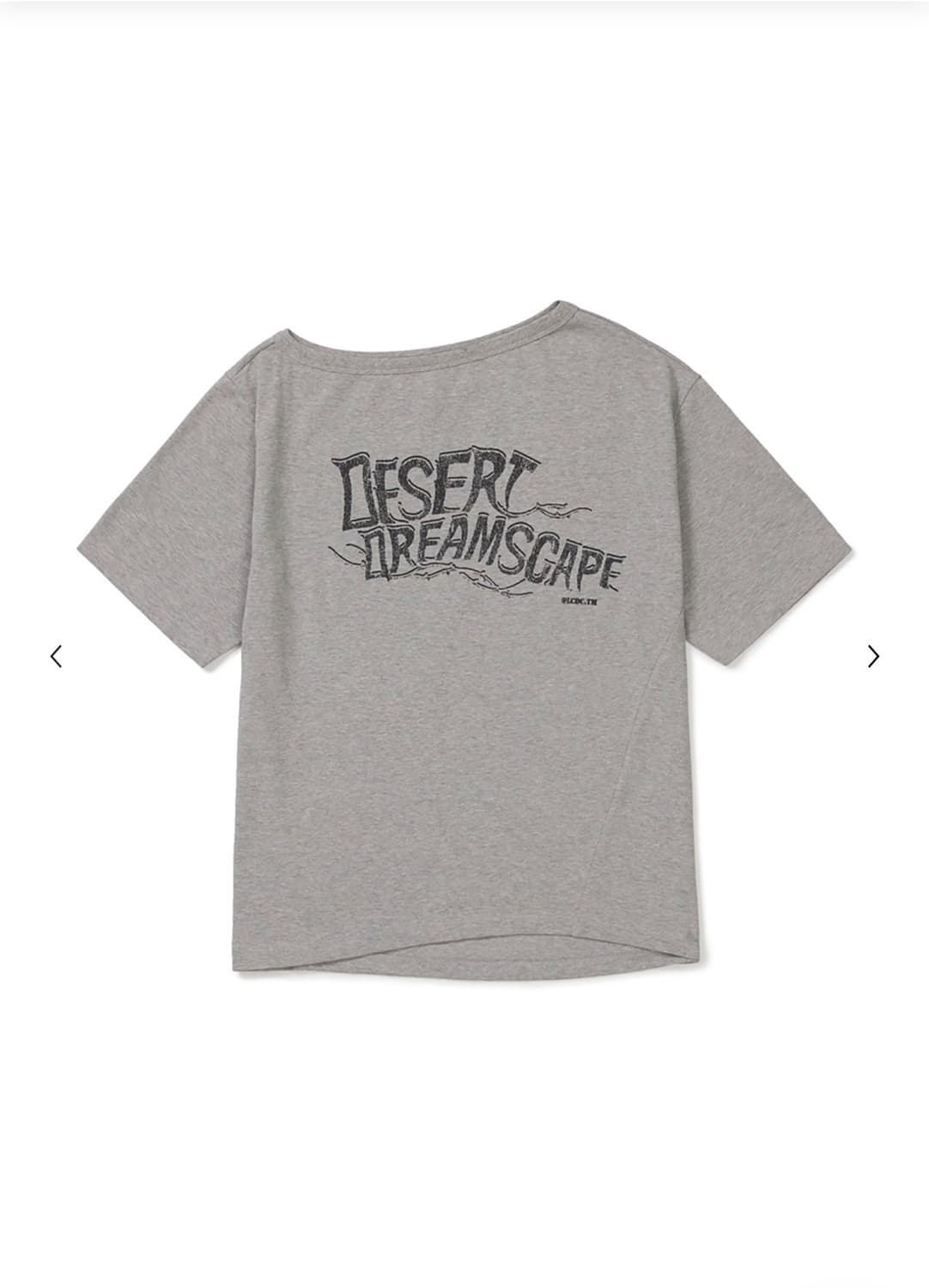 [LCDC] ASYMMETRIC PRINTED T-SHIRT 상품이미지3