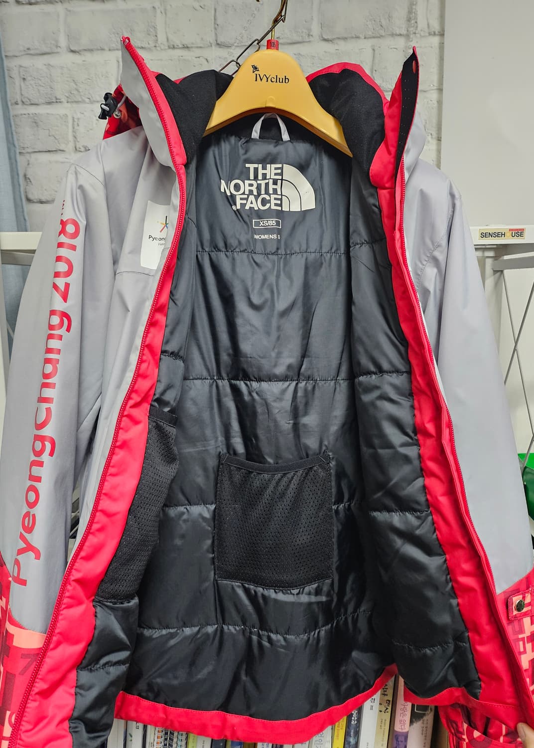 노스페이스 평창올림픽 여성 스키복 85 XS 상의 자켓 AD23 상품이미지6