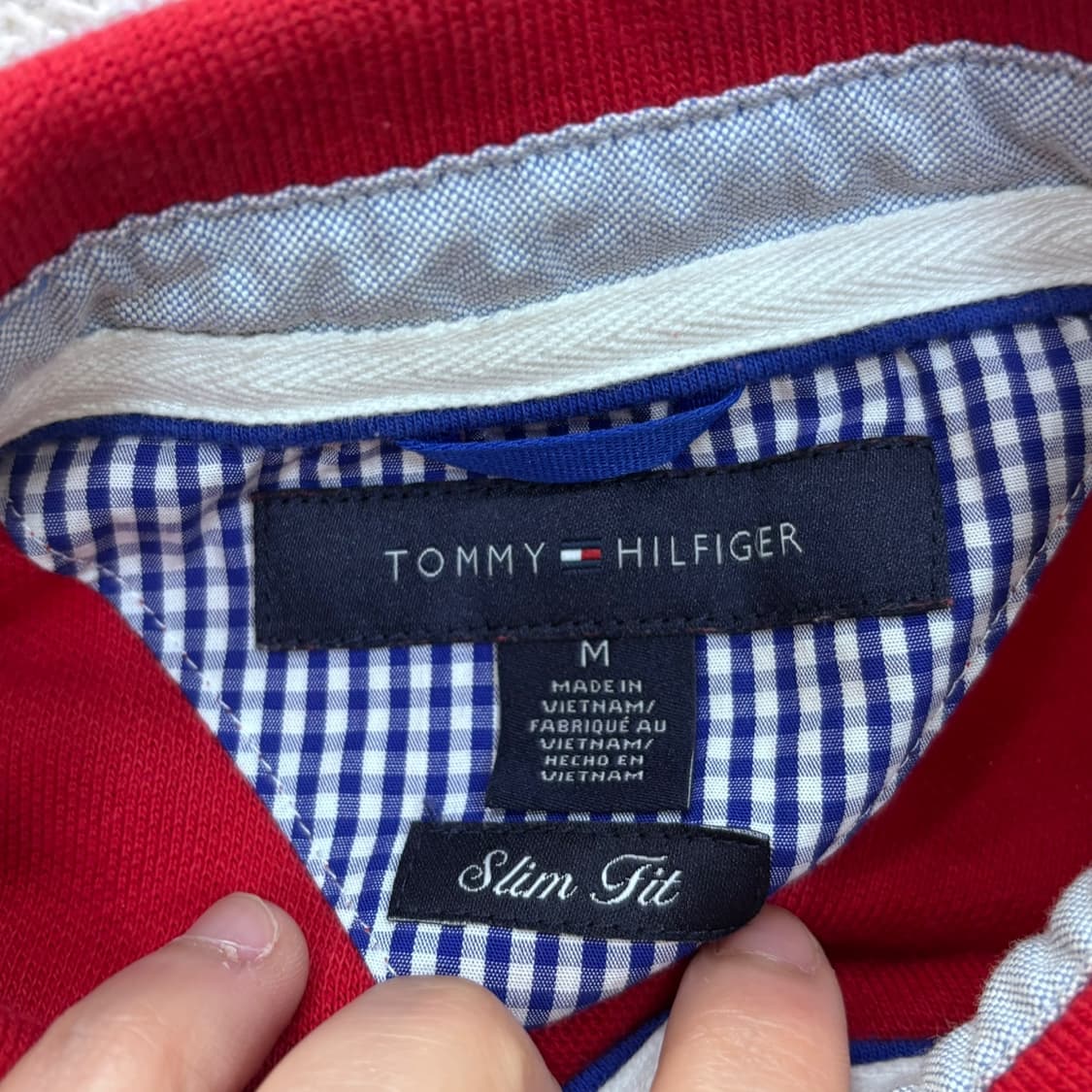 M 타미힐피거 슬림핏 반팔 티셔츠 0409E 상품이미지3
