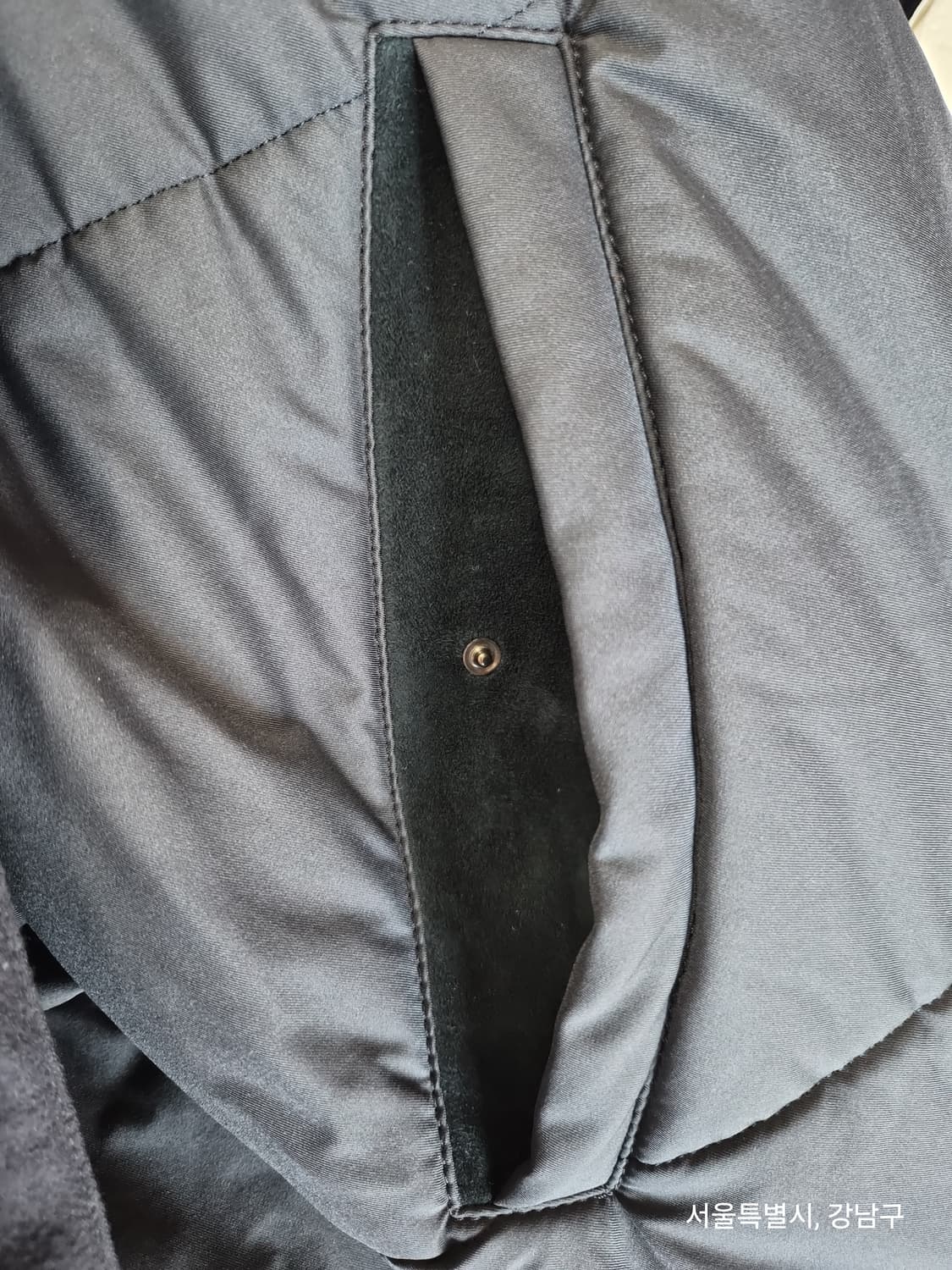 로로피아나 캐시미어 리버시블 롱패딩 M 상품이미지5