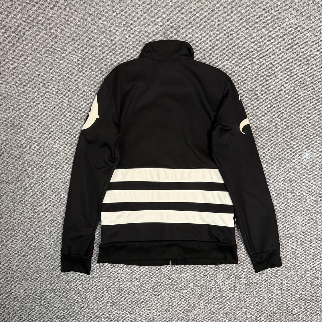 아디다스 스타 져지 블랙 100 트랙탑 올드스쿨 상품이미지2