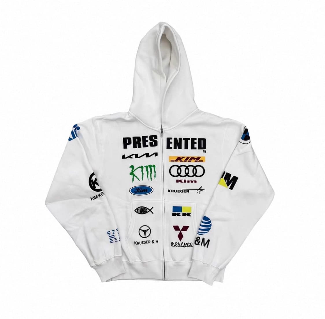 Kim Krueger ”Presented by” Logo Hoodie 상품이미지3
