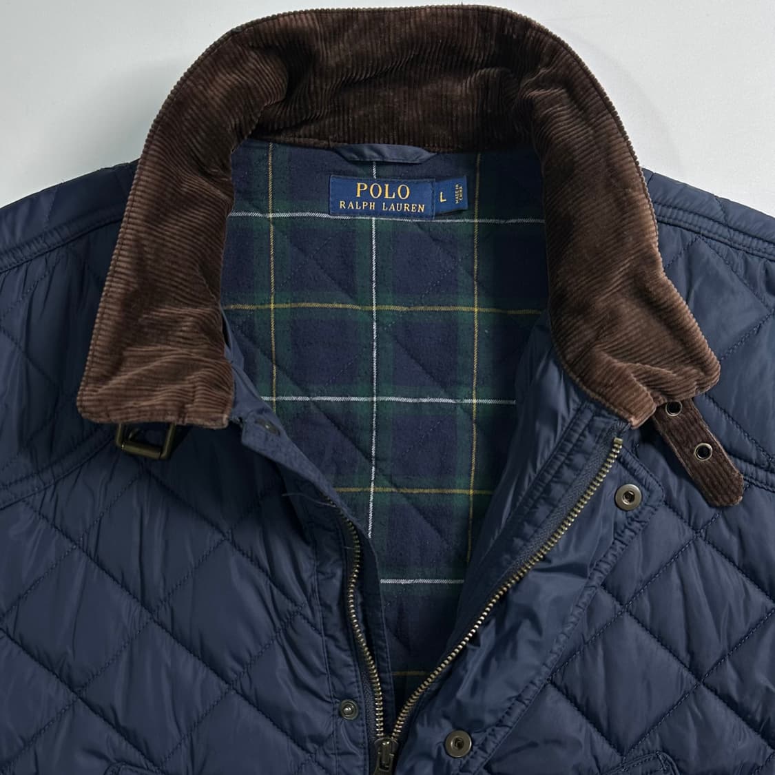 폴로 랄프로렌 네이비 4포켓 퀼팅 자켓 상품이미지5