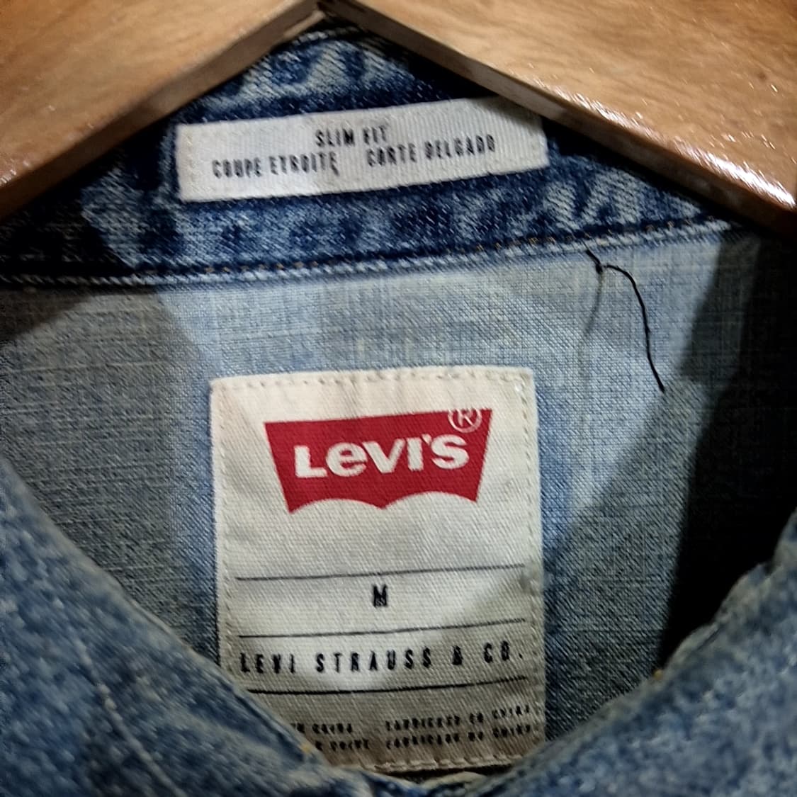 Levis 리바이스 웨스턴 데님 셔츠 상품이미지4