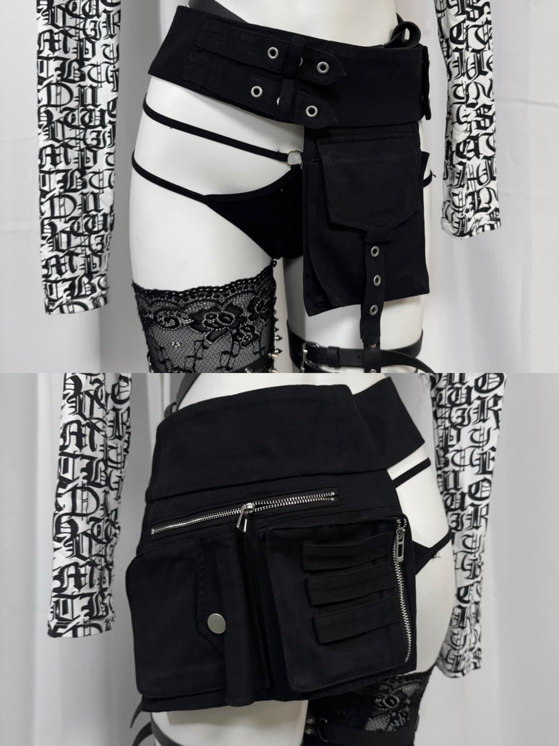 detail warp skirt 상품이미지1