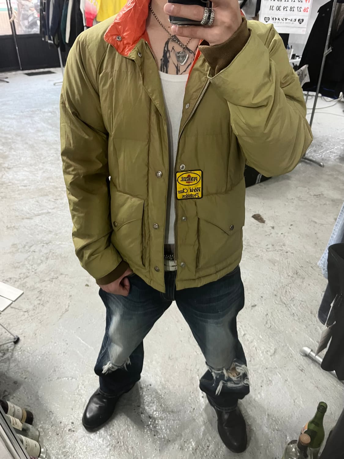 Beams western padded jacket 상품이미지2