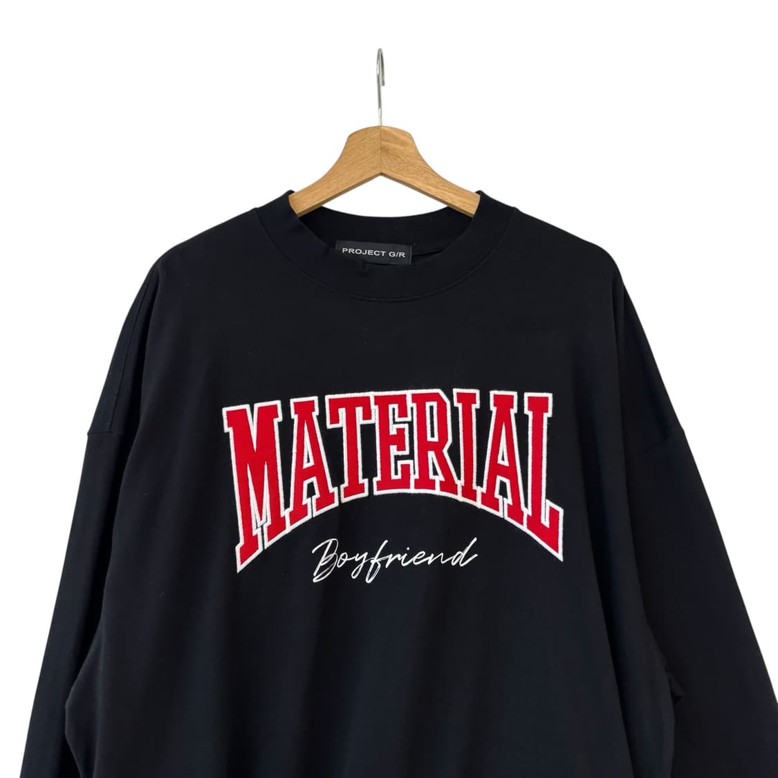 프로젝트GR 아수라 롱 슬리브 블랙 2 상품이미지2