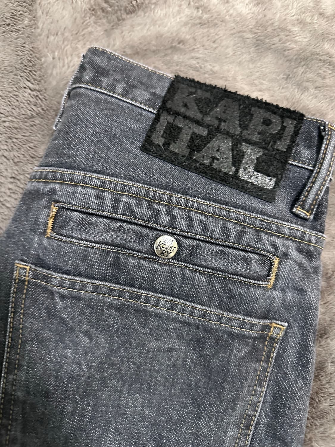 캐피탈 14oz 포트 배기 데님  상품이미지3