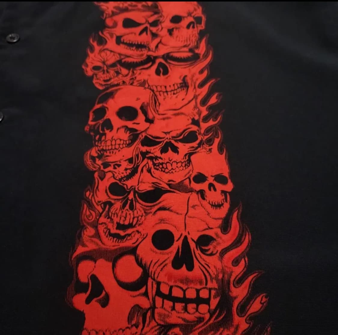 (2XL) 드래곤플라이 스컬셔츠 락티셔츠 할리데이비슨 빈티지셔츠 스컬티 상품이미지5