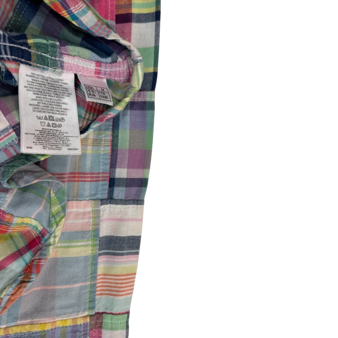 브룩스브라더스 패치워크 셔츠 상품이미지4