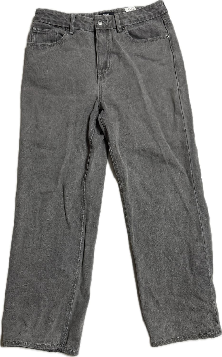 무신사 스탠다드 데님 3개 와이드 / 스트레이트 허리 30-31 상품이미지6