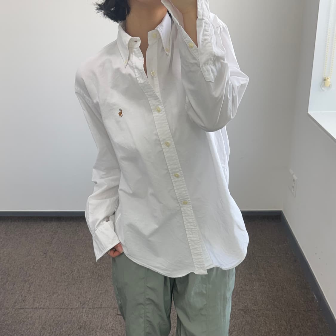 Polo 폴로 멀티포니 화이트 셔츠 상품이미지2